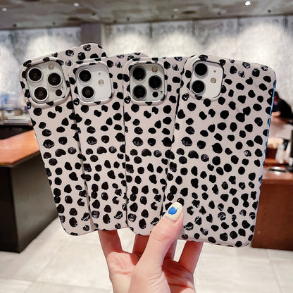For iPhone 12 / 12 Pro Natural Scenery Pattern TPU Protective Case(Spots) by buy2fix