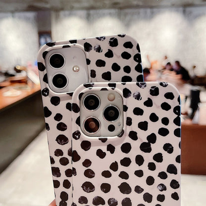For iPhone 12 / 12 Pro Natural Scenery Pattern TPU Protective Case(Spots) by buy2fix