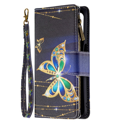 For OPPO A74 5G/A93 5G/A54 5G Colored Drawing Pattern Zipper Horizontal Flip Leather Case with Holder & Card Slots & Wallet(Big Butterfly) by buy2fix