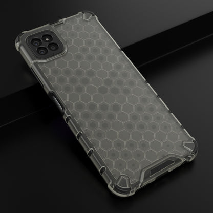 For Samsung Galaxy A22 5G Shockproof Honeycomb PC + TPU Protective Case(Black) by buy2fix