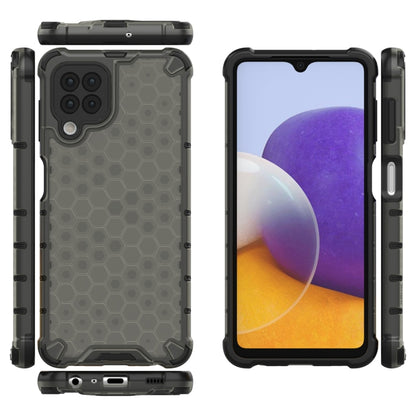 For Samsung Galaxy M32 4G Shockproof Honeycomb PC + TPU Protective Case(Black) by buy2fix