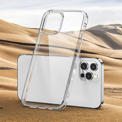 For iPhone 13 Pro Max PC + TPU Full Coverage Shockproof Protective Case (Transparent) - iPhone 13 Pro Max Cases by buy2fix | Online Shopping UK | buy2fix