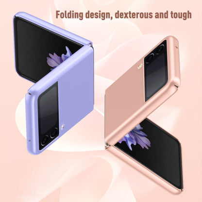 For Samsung Galaxy Z Flip3 5G Skin Feel Shockproof PC Fold Protective Case(Pink) by buy2fix