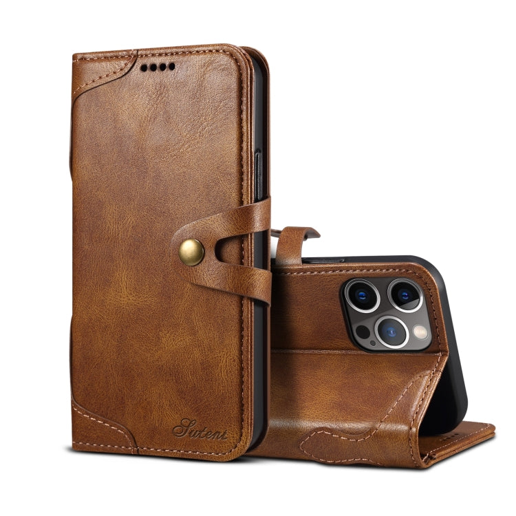 For iPhone 13 mini Calf Texture Buckle Horizontal Flip Leather Case with Holder & Card Slots & Wallet (Brown) by buy2fix