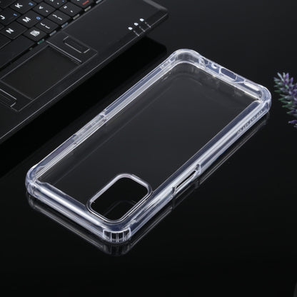 For OPPO A52 / A72 / A92 Four-corner Shockproof Transparent TPU + PC Protective Case by buy2fix