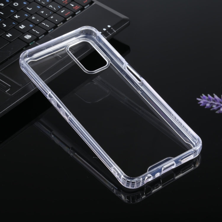 For OPPO A52 / A72 / A92 Four-corner Shockproof Transparent TPU + PC Protective Case by buy2fix