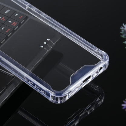 For OPPO A52 / A72 / A92 Four-corner Shockproof Transparent TPU + PC Protective Case by buy2fix