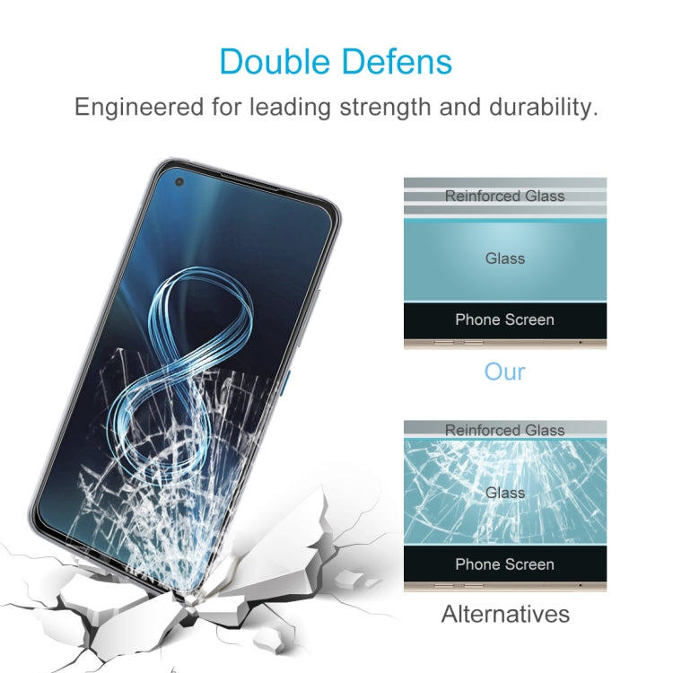 For Asus Zenfone 8 0.26mm 9H 2.5D Tempered Glass Film by DIYLooks