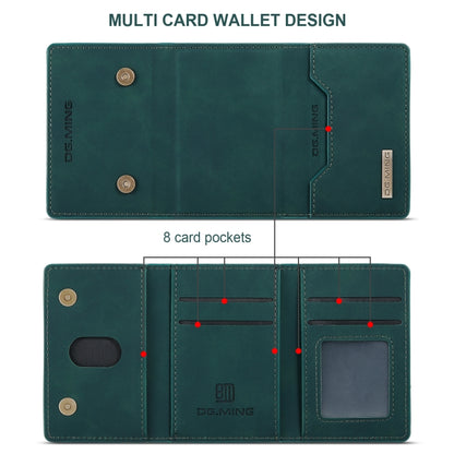 DG.MING M2 Series 3-Fold Multi Card Bag Back Cover Shockproof Case with Wallet & Holder Function For iPhone XS(Green) -  by DG.MING | Online Shopping UK | buy2fix