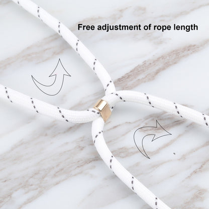 For iPhone 13 mini Wheat Straw Material + TPU Shockproof Case with Neck Lanyard (Yellow) by buy2fix