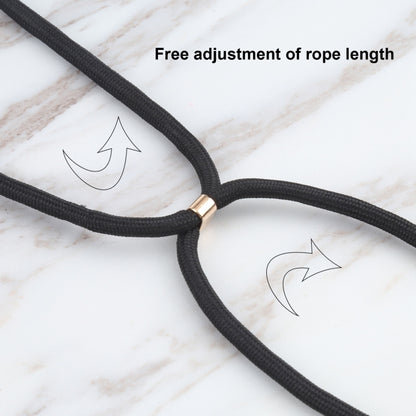 For iPhone 13 mini Wheat Straw Material + TPU Shockproof Case with Neck Lanyard (Black) by buy2fix