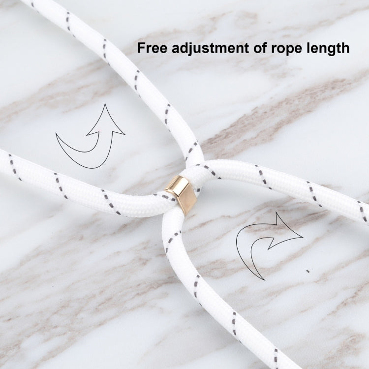 For iPhone 13 Wheat Straw Material + TPU Shockproof Case with Neck Lanyard(Yellow) by buy2fix