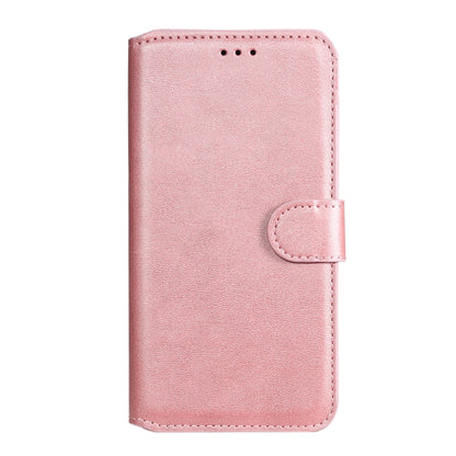 For iPhone 13 mini Classic Calf Texture PU + TPU Horizontal Flip Leather Case with Holder & Card Slots & Wallet (Rose Gold) by buy2fix