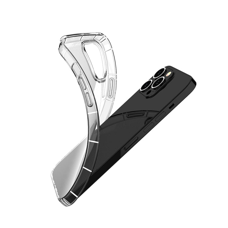 For iPhone 13 Pro Max Airbag Four-Corner Full Coverage Shockproof TPU Case (Transparent) - iPhone 13 Pro Max Cases by buy2fix | Online Shopping UK | buy2fix