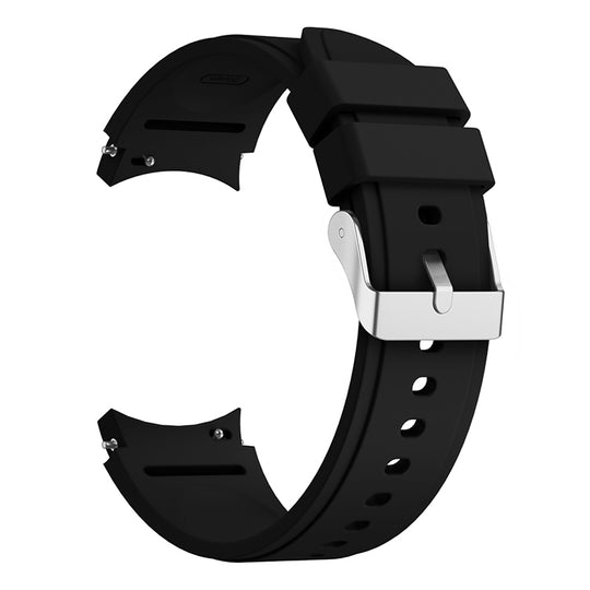 For Samsung Galaxy Watch4 40mm Silicone Watch Band(Black)