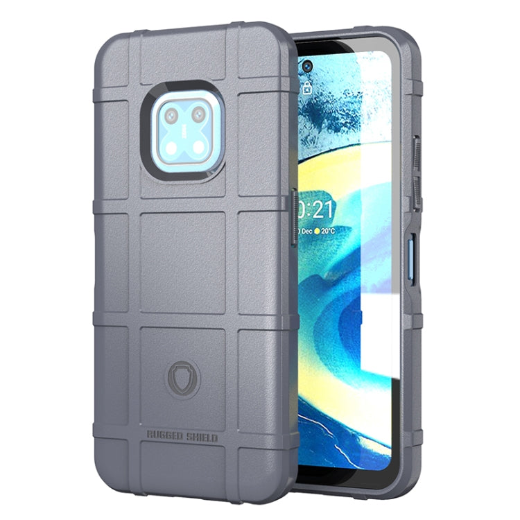 For Nokia XR20 Full Coverage Shockproof TPU Case(Grey) by buy2fix