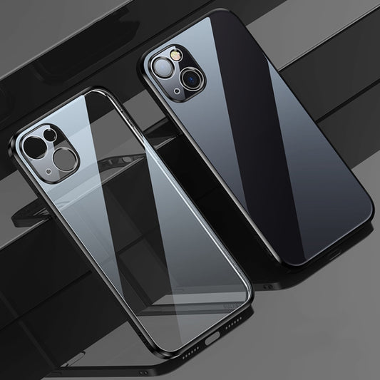 For iPhone 13 mini SULADA Elastic Silicone Edge Frame + TPU All-inclusive Anti-fall Case (Black) - iPhone 13 mini Cases by SULADA | Online Shopping UK | buy2fix
