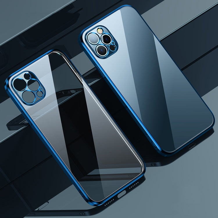 For iPhone 13 Pro Max SULADA Elastic Silicone Edge Frame + TPU All-inclusive Anti-fall Case (Blue) - iPhone 13 Pro Max Cases by SULADA | Online Shopping UK | buy2fix