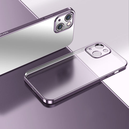 For iPhone 13 mini SULADA Electroplating Shockproof Ultra-thin TPU Protective Case (Purple) - iPhone 13 mini Cases by SULADA | Online Shopping UK | buy2fix