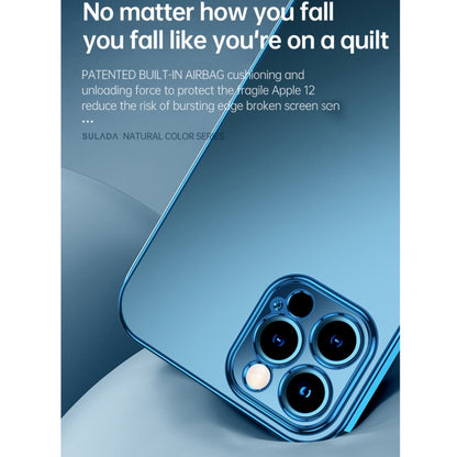 For iPhone 13 mini SULADA Electroplating Shockproof Ultra-thin TPU Protective Case (Purple) - iPhone 13 mini Cases by SULADA | Online Shopping UK | buy2fix