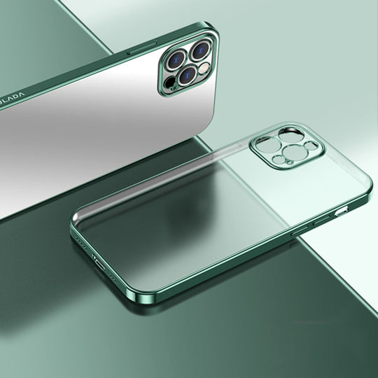 For iPhone 13 Pro SULADA Electroplating Shockproof Ultra-thin TPU Protective Case (Green)