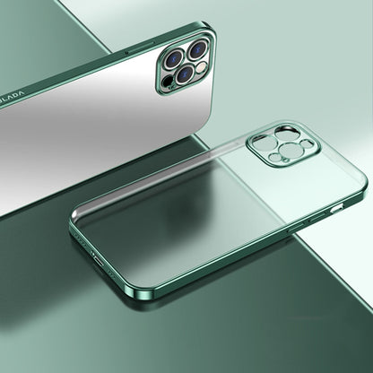 For iPhone 13 Pro Max SULADA Electroplating Shockproof Ultra-thin TPU Protective Case (Green) - iPhone 13 Pro Max Cases by SULADA | Online Shopping UK | buy2fix