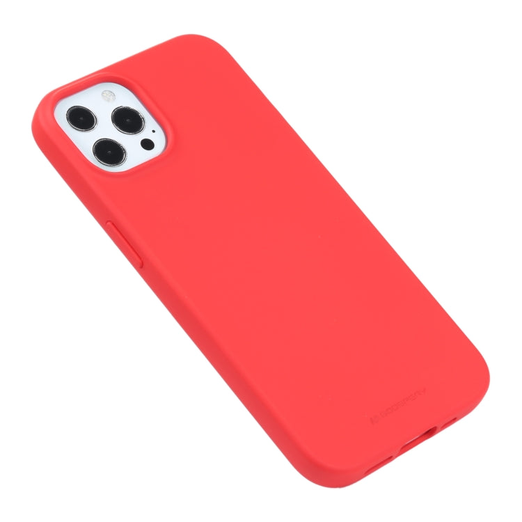 For iPhone 13 Pro GOOSPERY SOFT FEELING Liquid TPU Shockproof Soft Case (Red) by GOOSPERY