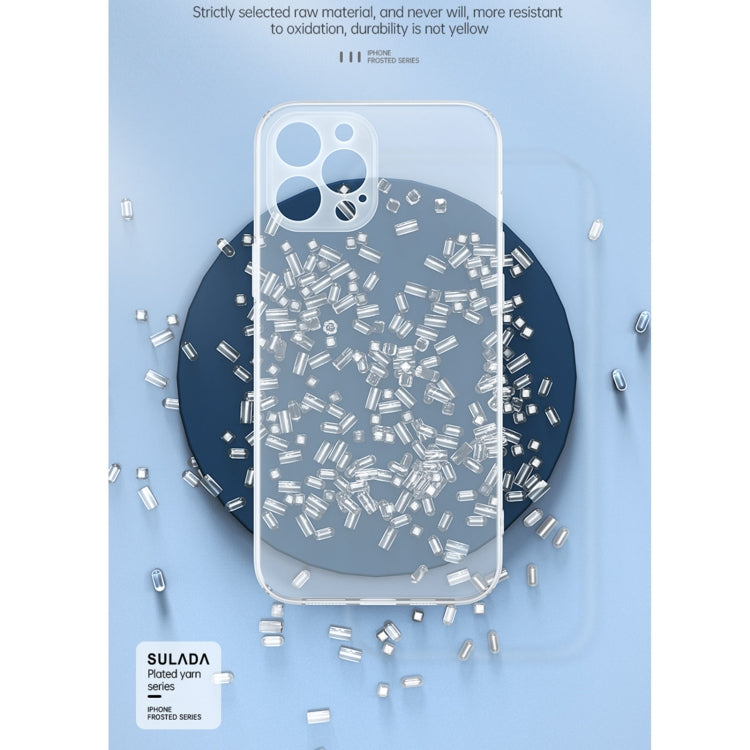 For iPhone 13 mini SULADA Frosted Series Shockproof TPU Protective Case (Transparent) - iPhone 13 mini Cases by SULADA | Online Shopping UK | buy2fix