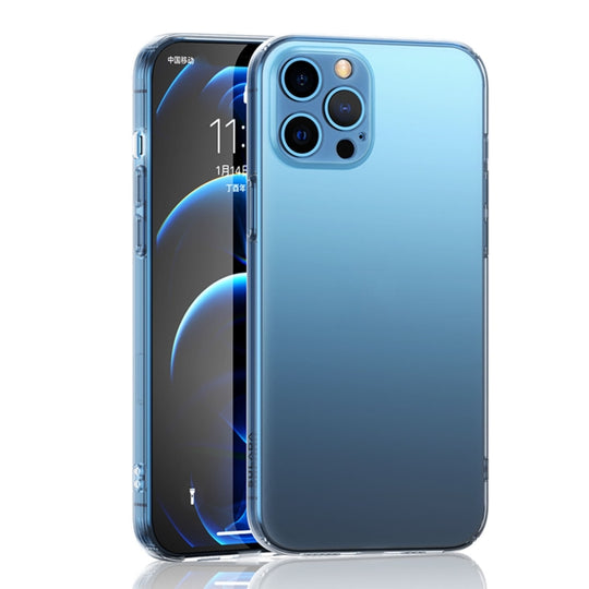 For iPhone 13 Pro Max SULADA Frosted Series Shockproof TPU Protective Case (Transparent)
