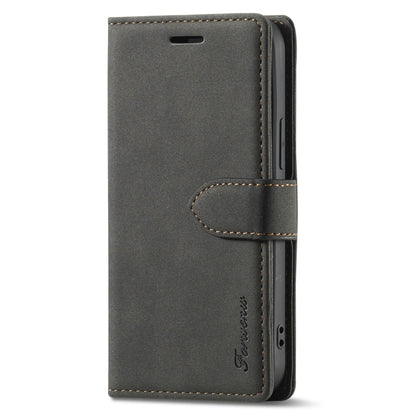 For iPhone 13 mini Forwenw F1 Series Matte Strong Magnetism Horizontal Flip Leather Case with Holder & Card Slots & Wallet & Photo Frame (Black) - iPhone 13 mini Cases by Forwenw | Online Shopping UK | buy2fix