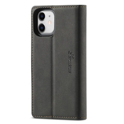 For iPhone 13 mini Forwenw F1 Series Matte Strong Magnetism Horizontal Flip Leather Case with Holder & Card Slots & Wallet & Photo Frame (Black) - iPhone 13 mini Cases by Forwenw | Online Shopping UK | buy2fix