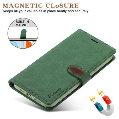 For iPhone 13 mini Forwenw F1 Series Matte Strong Magnetism Horizontal Flip Leather Case with Holder & Card Slots & Wallet & Photo Frame (Black) - iPhone 13 mini Cases by Forwenw | Online Shopping UK | buy2fix