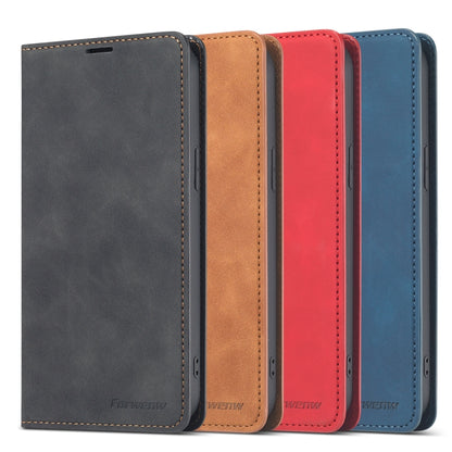 For iPhone 13 Forwenw Dream Series Magnetic Oil Edge Horizontal Flip Leather Case with Holder & Card Slot & Photo Frame & Wallet(Blue) - iPhone 13 Cases by Forwenw | Online Shopping UK | buy2fix