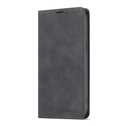 For iPhone 13 Pro Forwenw Dream Series Magnetic Oil Edge Horizontal Flip Leather Case with Holder & Card Slot & Photo Frame & Wallet (Black) - iPhone 13 Pro Cases by Forwenw | Online Shopping UK | buy2fix