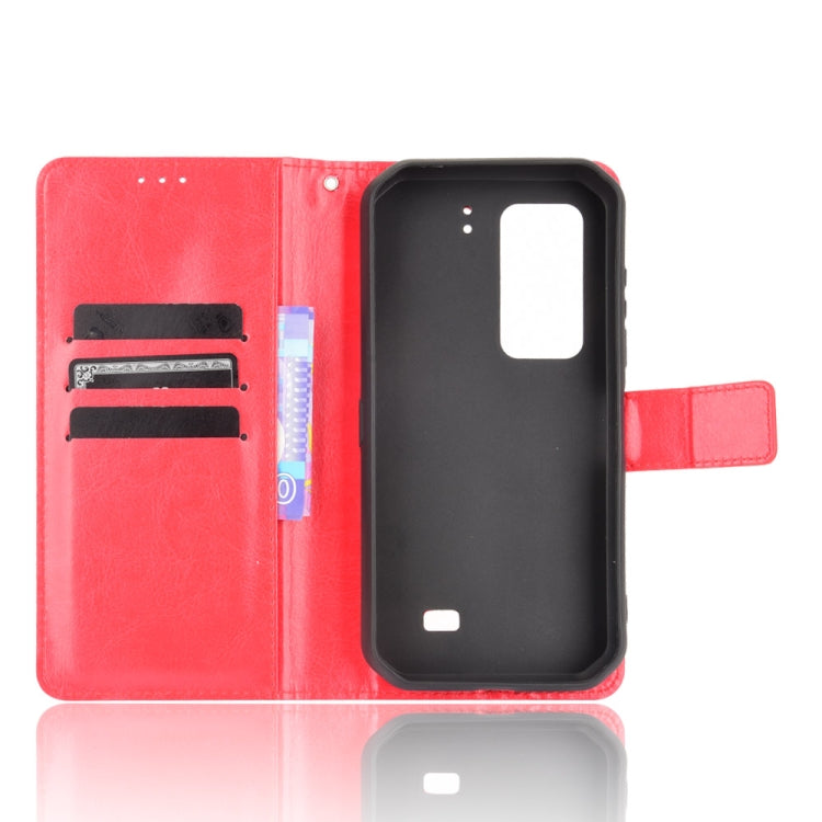 For Ulefone Armor 11 5G/11T 5G Crazy Horse Texture Horizontal Flip Leather Case with Holder & Card Slots & Lanyard(Red) by buy2fix