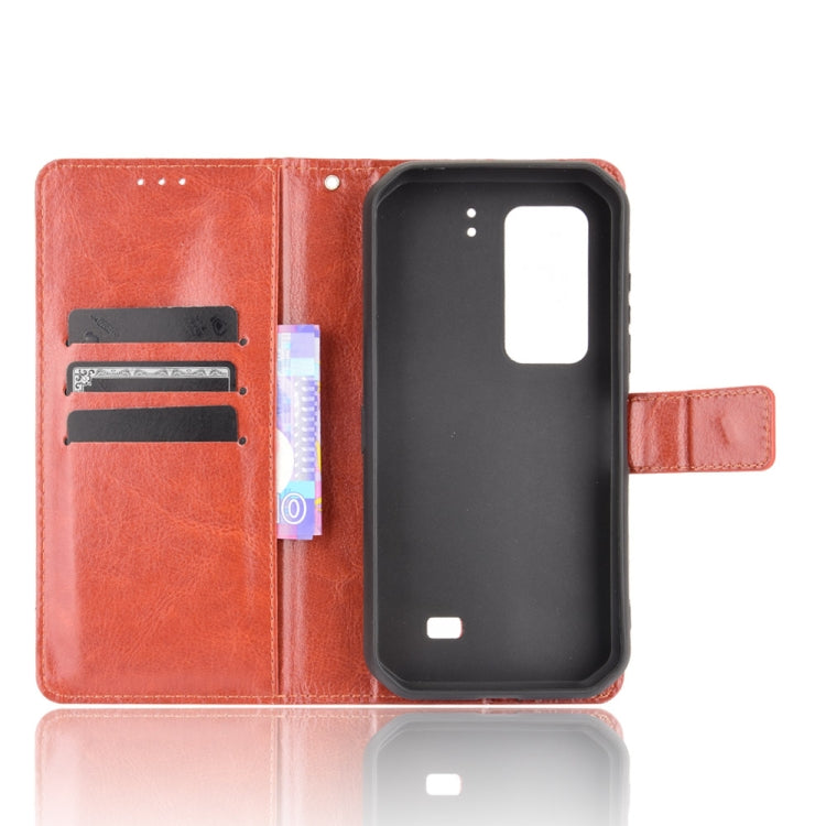 For Ulefone Armor 11 5G/11T 5G Crazy Horse Texture Horizontal Flip Leather Case with Holder & Card Slots & Lanyard(Brown) by buy2fix