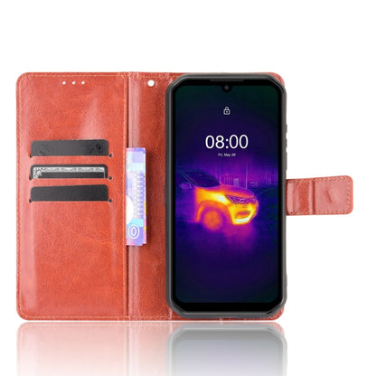 For Ulefone Armor 11 5G/11T 5G Crazy Horse Texture Horizontal Flip Leather Case with Holder & Card Slots & Lanyard(Brown) by buy2fix