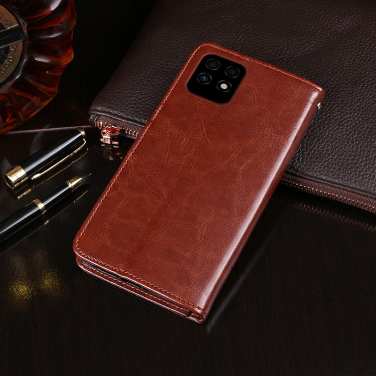idewei Crazy Horse Texture Horizontal Flip Leather Case with Holder & Card Slots & Wallet For Huawei Maimang 10 SE(Blue) - Huawei Cases by idewei | Online Shopping UK | buy2fix