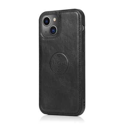 For iPhone 13 mini Strong Magnetic Detachable Horizontal Flip Leather Case with Card Slots & Wallet For iPhone 13 Mini(Black) by buy2fix