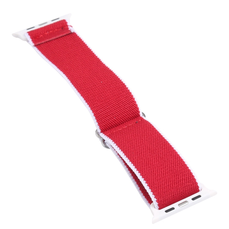 High Elastic Nylon Watch Band For Apple Watch Ultra 49mm&Watch Ultra 2 49mm / Series 9&8&7 45mm / SE 3&SE 2&6&SE&5&4 44mm / 3&2&1 42mm(South Korea) by buy2fix