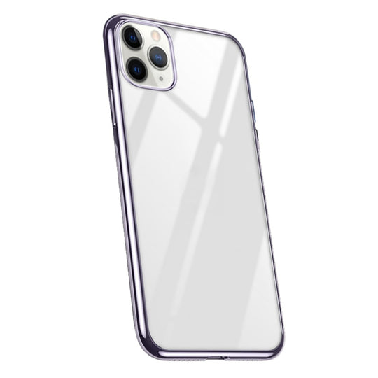 For iPhone 11 Pro SULADA Shockproof Ultra-thin TPU Protective Case(Purple)