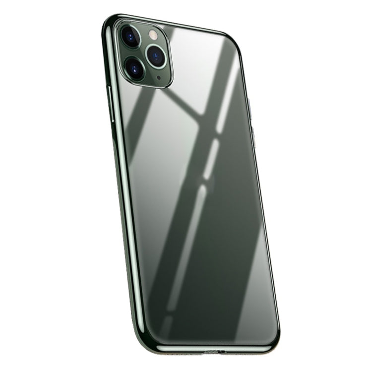 For iPhone 11 Pro Max SULADA Shockproof Ultra-thin TPU Protective Case(Green) - iPhone 11 Pro Max Cases by SULADA | Online Shopping UK | buy2fix