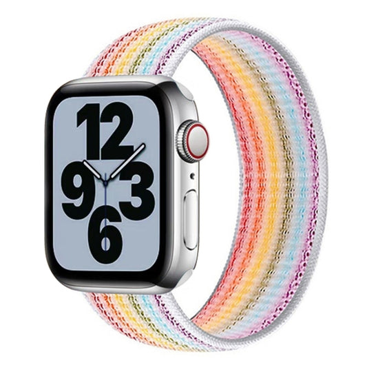 Single Lap Nylon Watch Band, Size: S 145mm For Apple Watch Ultra 49mm&Watch Ultra 2 49mm / Series 9&8&7 45mm / SE 3&SE 2&6&SE&5&4 44mm / 3&2&1 42mm(Seven Colors) by buy2fix