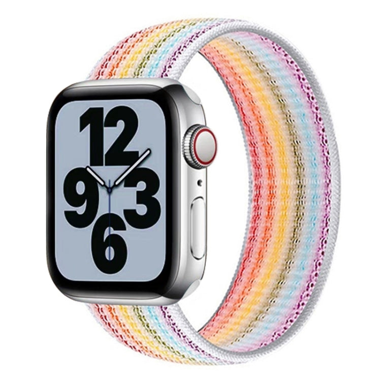 Single Lap Nylon Watch Band, Size: M 155mm For Apple Watch Ultra 49mm&Watch Ultra 2 49mm / Series 9&8&7 45mm / SE 3&SE 2&6&SE&5&4 44mm / 3&2&1 42mm(Seven Colors) by buy2fix