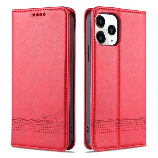 For iPhone 13 Pro AZNS Magnetic Calf Texture Horizontal Flip Leather Case with Card Slots & Holder & Wallet (Dark Green) - iPhone 13 Pro Cases by AZNS | Online Shopping UK | buy2fix