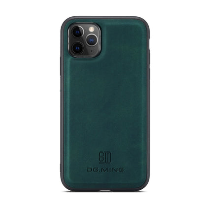 DG.MING M1 Series 3-Fold Multi Card Wallet  Back Cover Shockproof Case with Holder Function For iPhone 11 Pro(Green) - iPhone 11 Pro Cases by DG.MING | Online Shopping UK | buy2fix