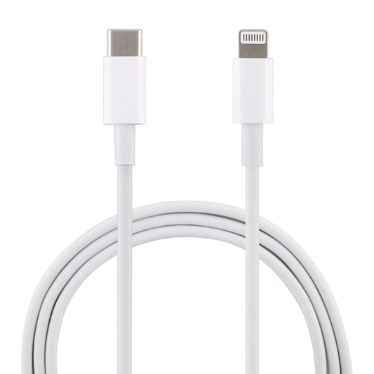12W 5V/2A USB-C / Type-C to 8 Pin PD Fast Charging Cable for iPhone, iPad, Cable Length: 1m by buy2fix