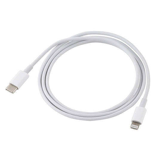 12W 5V/2A USB-C / Type-C to 8 Pin PD Fast Charging Cable for iPhone, iPad, Cable Length: 1m by buy2fix