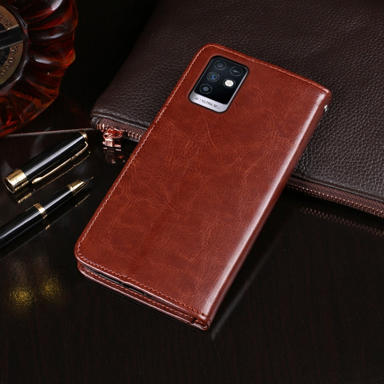idewei Crazy Horse Texture Horizontal Flip Leather Case with Holder & Card Slots & Wallet For Infinix Note 10(Sky Blue) - Infinix Cases by idewei | Online Shopping UK | buy2fix