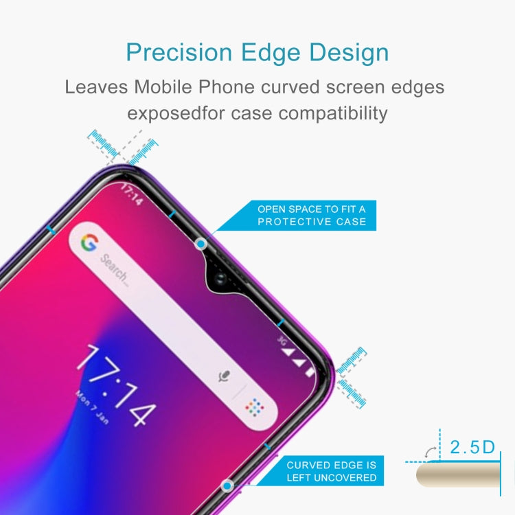 For Ulefone Note 7 10 PCS 0.26mm 9H 2.5D Tempered Glass Film by buy2fix